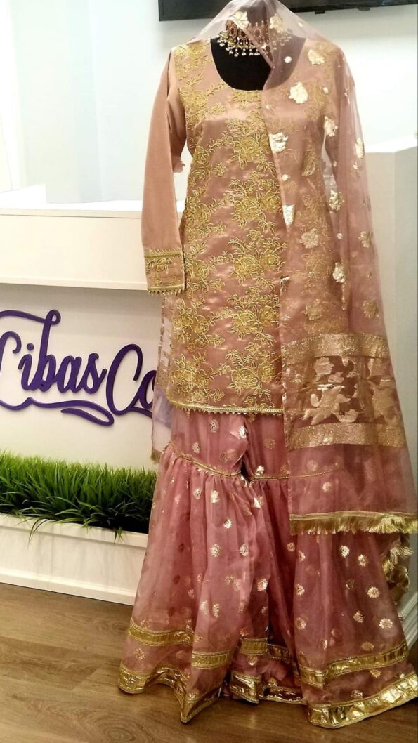 Gharara dress