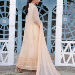 Quzey Peach Melba Long Dress