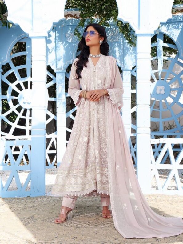 Quzey Purple Haze Chiffon Dress