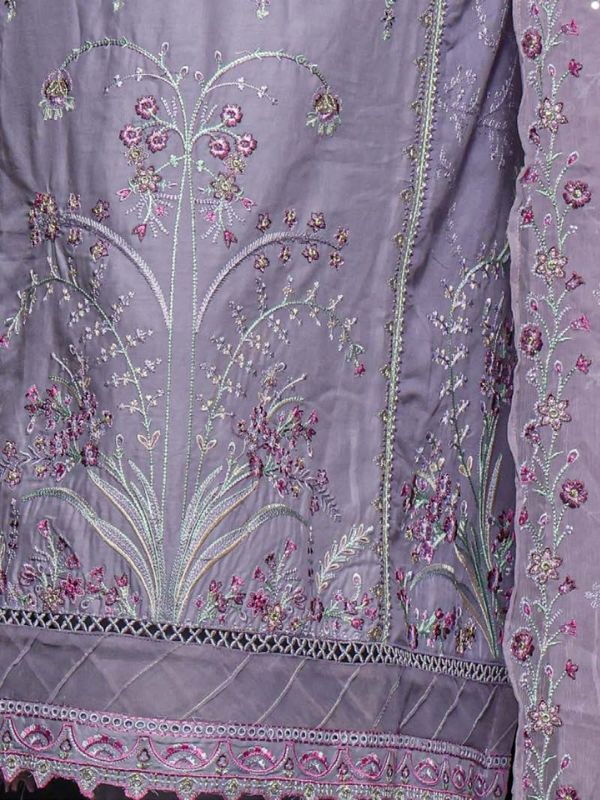 Lavender Grey Dhaga Kari Dress-05