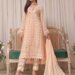 Quzey Sweet Sunrise Embroidered Dress (2)