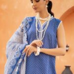 Blue Horizon Lawn Dress