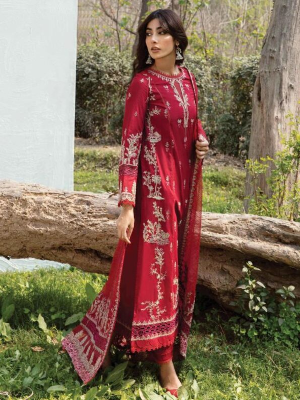 KIERA Qline Lawn Dress