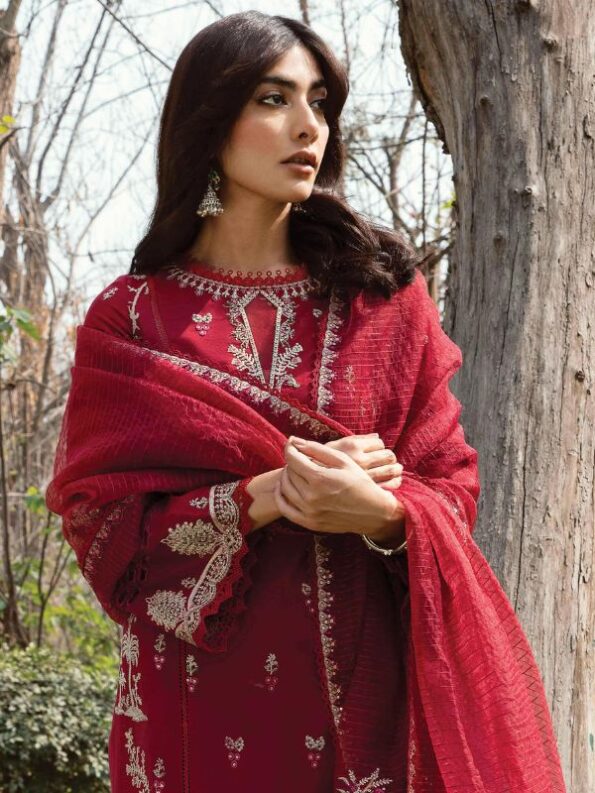 KIERA Qline Lawn Dress