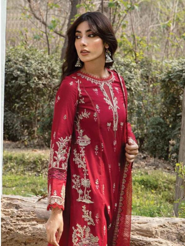 KIERA Qline Lawn Dress