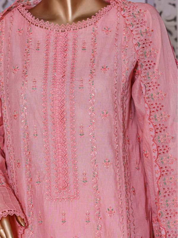 Peachy Pink Dhaga Kari Dress-13