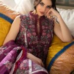 Fuchsia Luxury Lawn Dress
