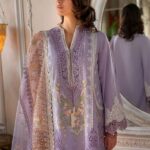 Lavender Luxury Lawn Dress (2)