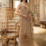 Vanilla Bloom Luxury Lawn Dress