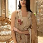Vanilla Bloom Luxury Lawn Dress