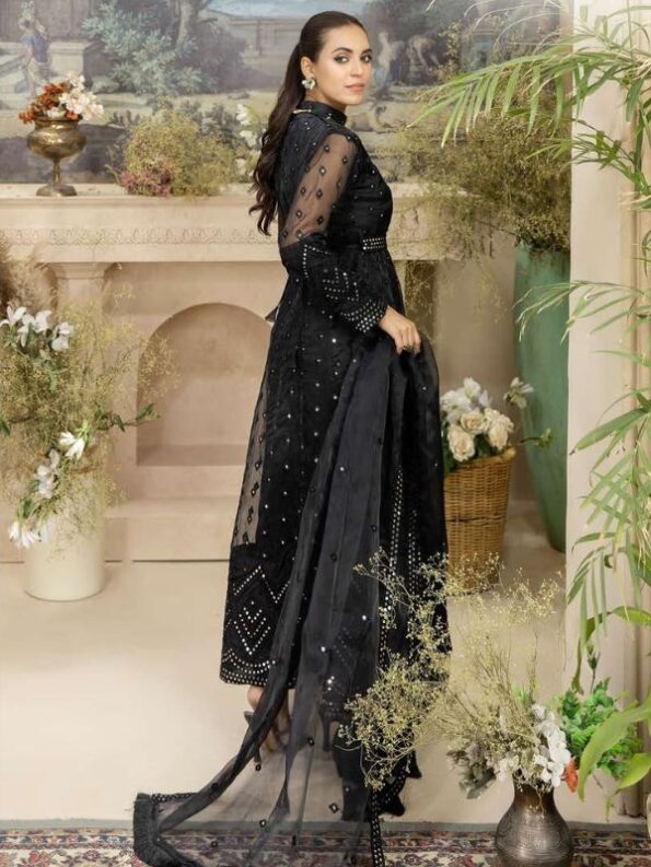 Black Diamond Long Dress _ Sofia Khas