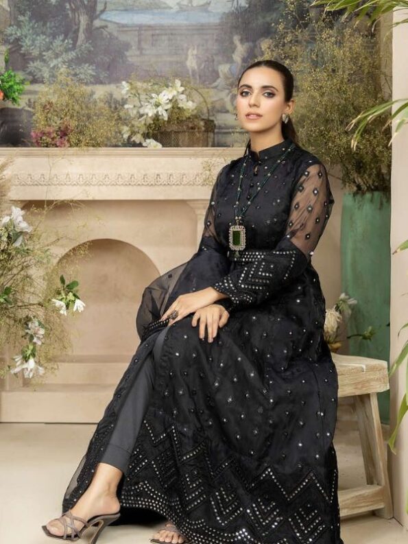 Black Diamond Long Dress _ Sofia Khas