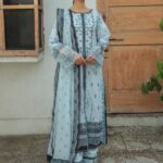 Skyler Lawn Dress _ Qalamkar