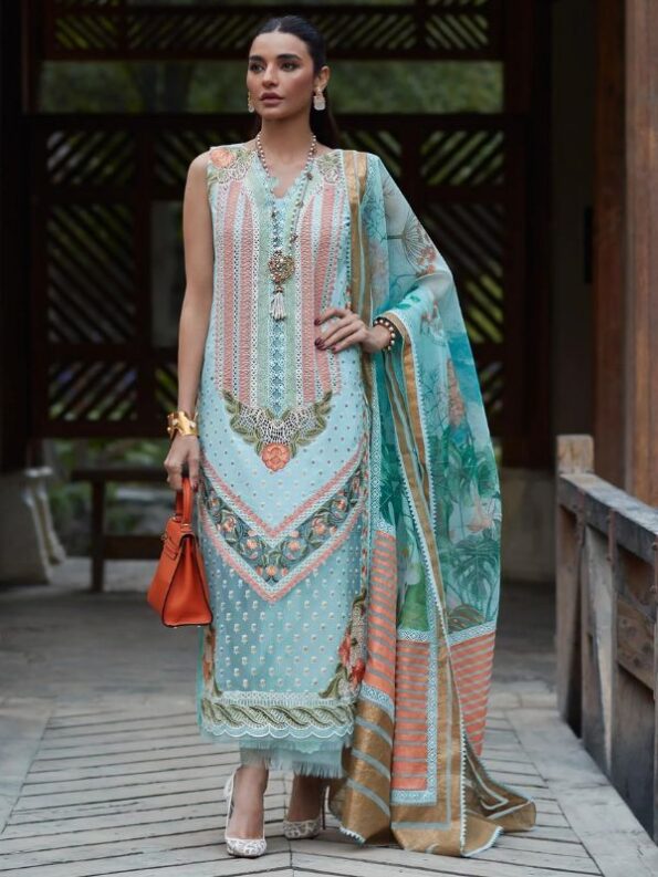 Shigar Crimson Lawn B4
