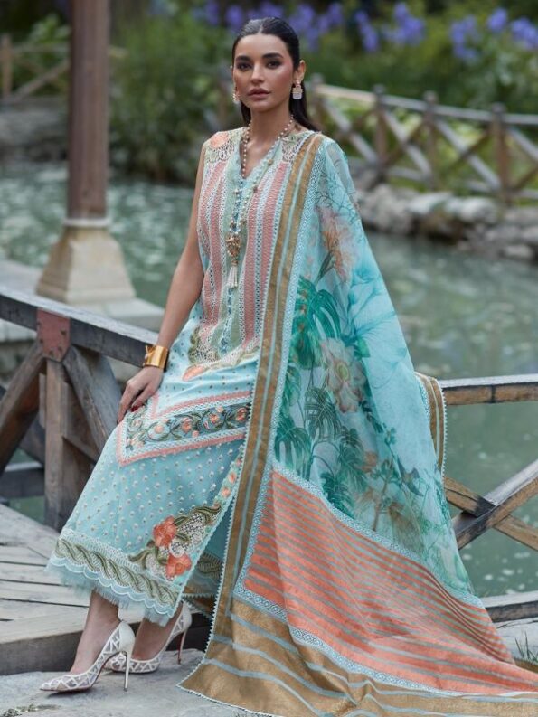 Shigar Crimson Lawn B4