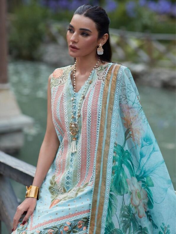 Shigar Crimson Lawn B4