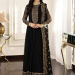 Black Peshwas Long Dress