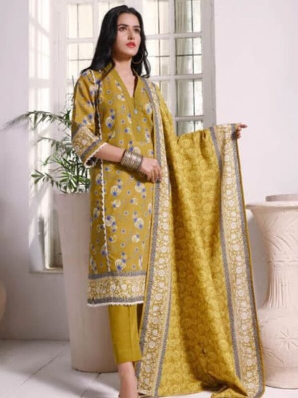Gul Ahmed Printed Khaddar - 10