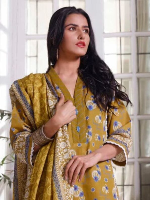 Gul Ahmed Printed Khaddar - 10