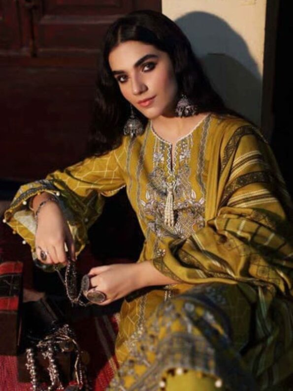 Gul Ahmed Printed Khaddar - 13