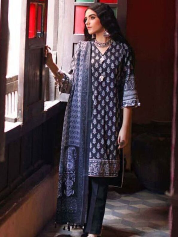 Gul Ahmed Printed Khaddar - 14