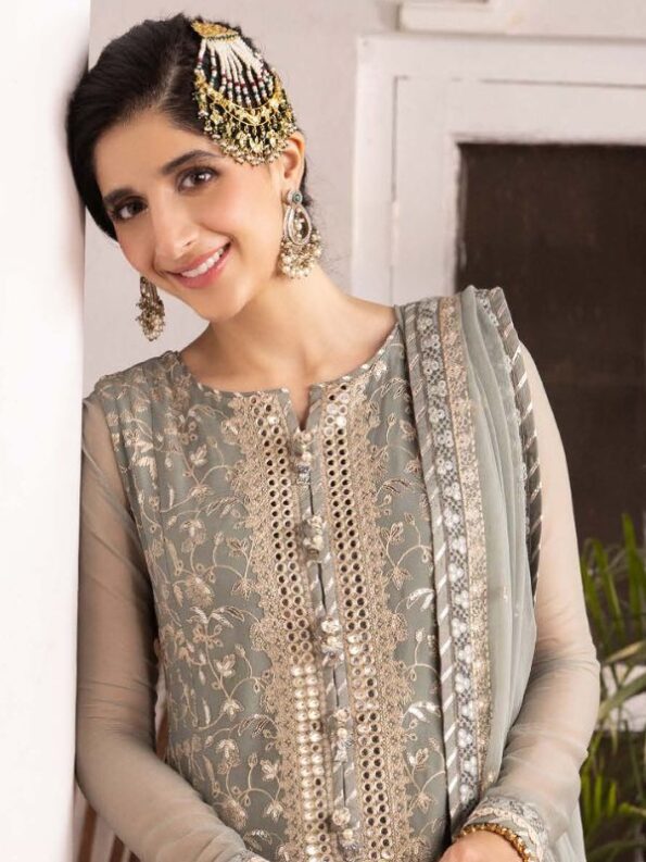 Grey Olive Formal Dress
