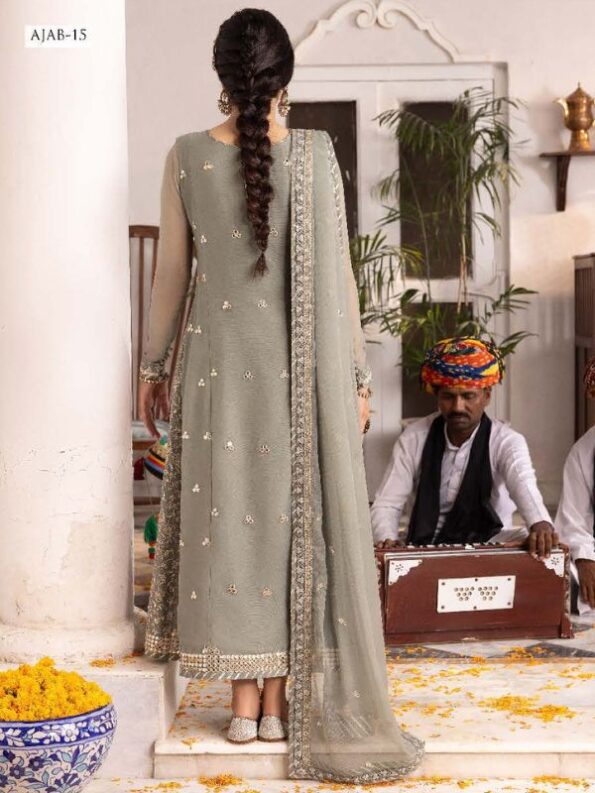 Grey Olive Formal Dress