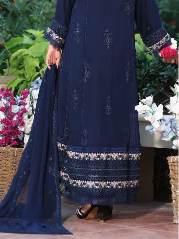 Midnight Express Chiffon Dress