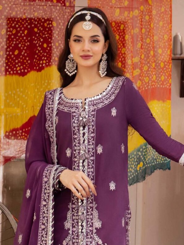 Palatinate Purple Formal Dress