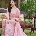 Pink Flare Chiffon Dress (2)