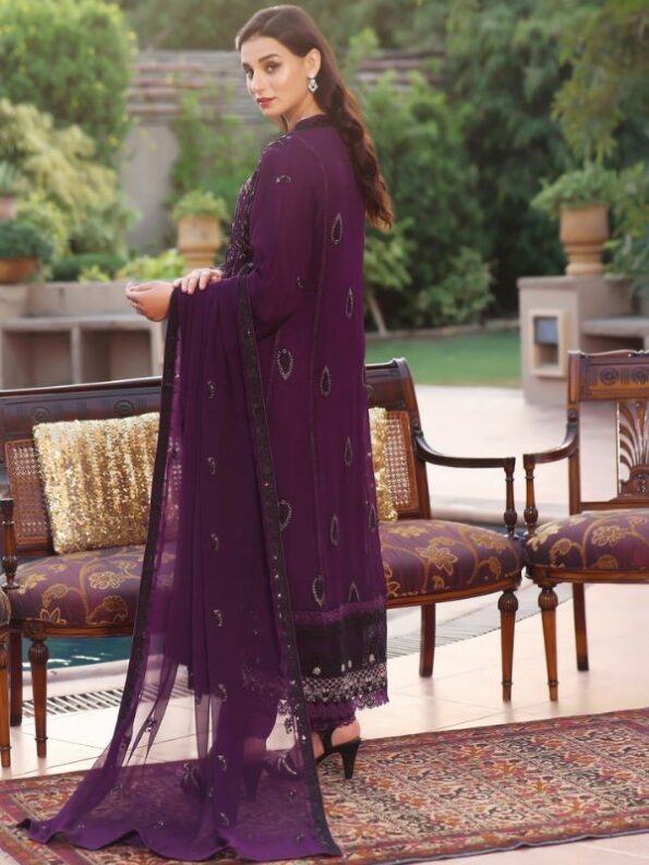 Toledo Chiffon Embroidered Dress