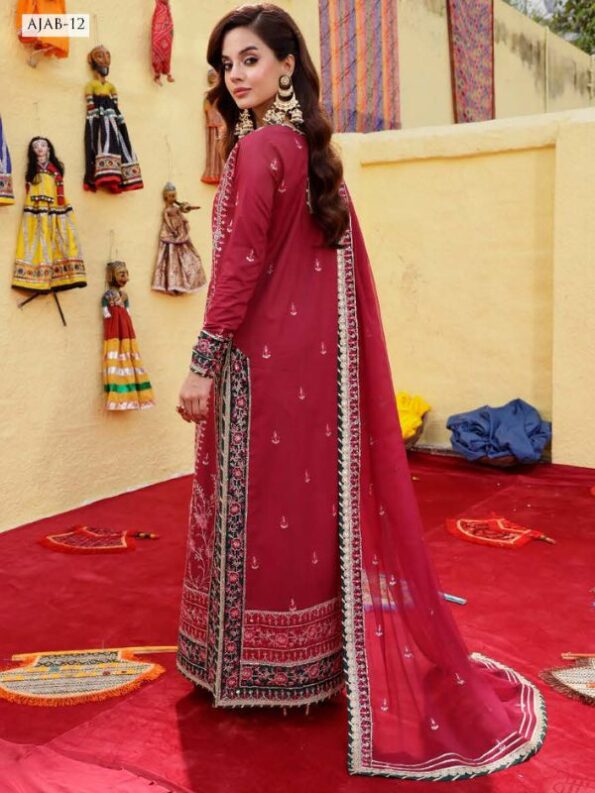 Vivid Burgundy Formal Dress