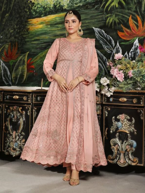 Lotus Chiffon Dress - Wardah
