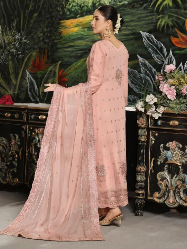 Lotus Chiffon Dress - Wardah