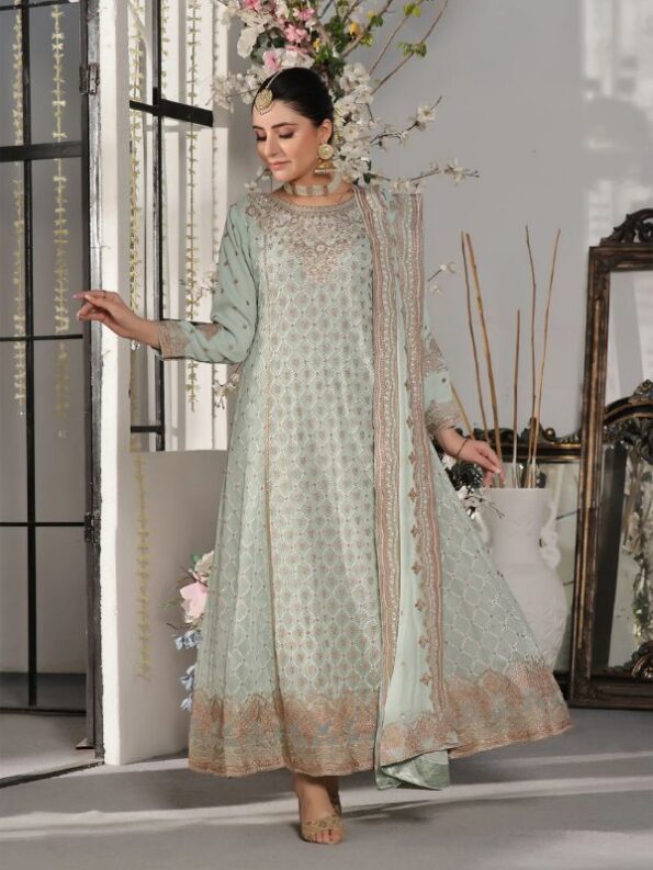 Raat Ki Rani Chiffon Dress - Wardah