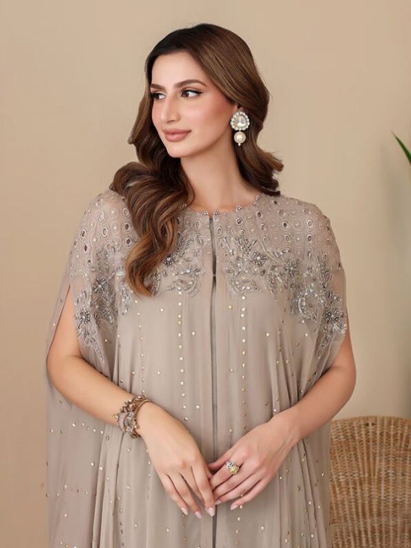 Grey Formal Dress - Ain
