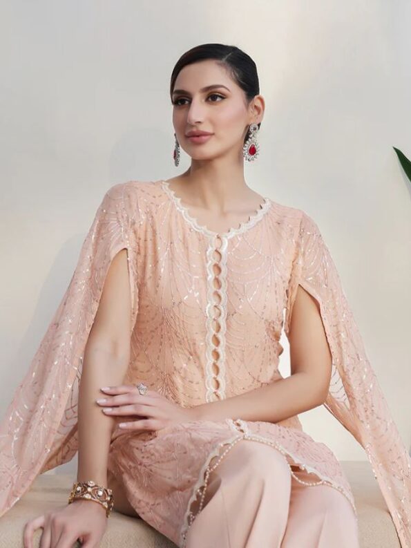 Peach Formal Dress - Ain