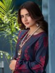HEERAS Cotton – LUXURY BLUE RED