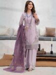 HEERAS Cotton – LUXURY LILAC