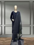 Quzey Velvet – Zc 2429 Black