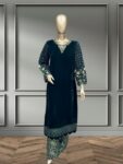Quzey Velvet - Zc 2422 Green