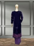 Quzey Velvet – Zc 2429 Purple