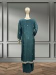 Quzey Chiffon – Dark Green