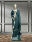 Quzey Chiffon – Dark Green