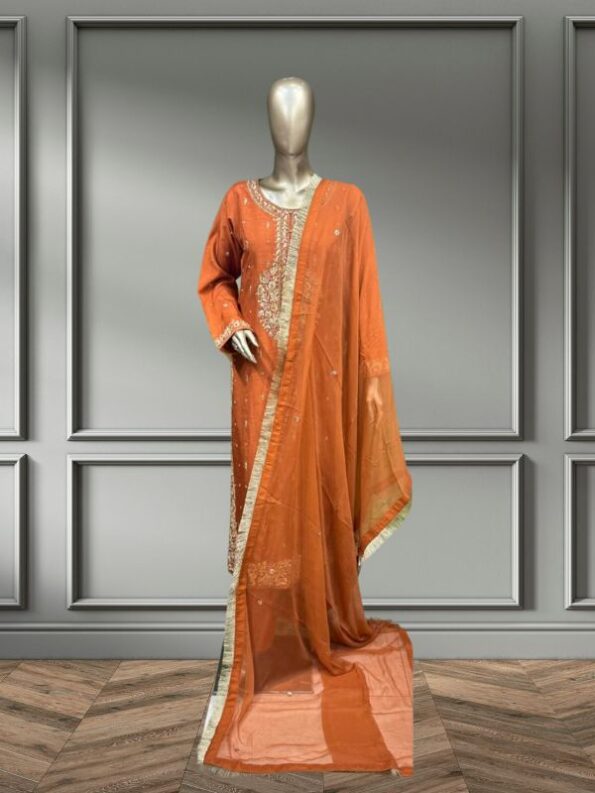Quzey Chiffon - Mustard