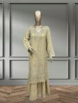 Quzey Chiffon – Cream