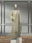 Quzey Chiffon – Cream