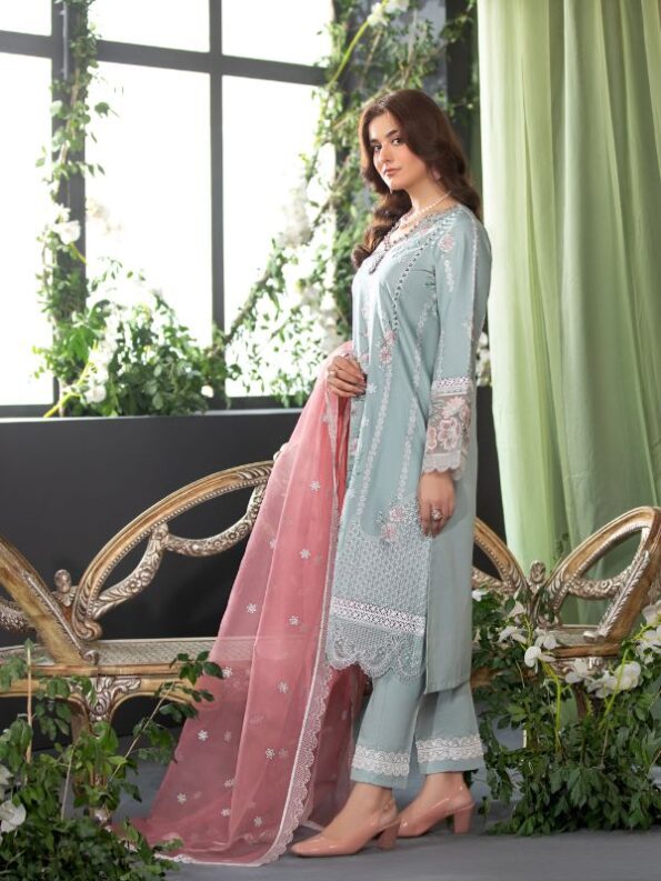 Quzey-H0009 Pastel Blue