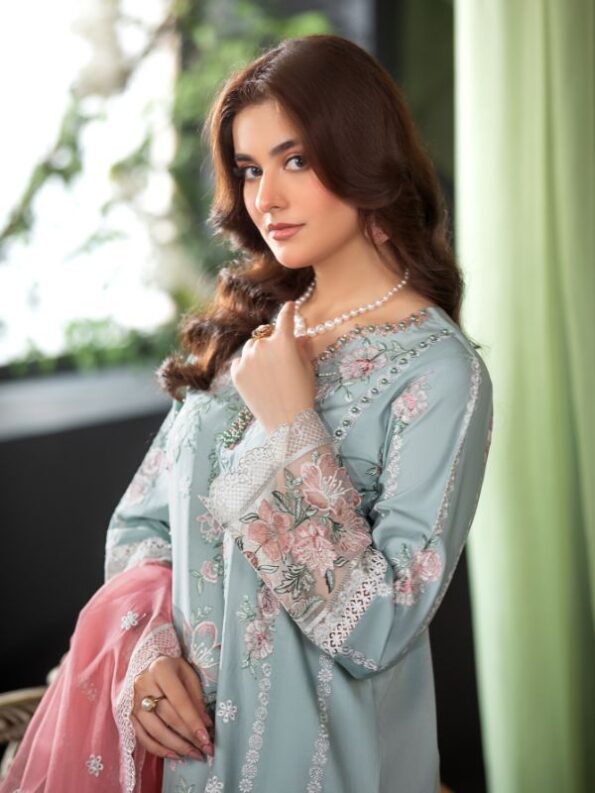Quzey-H0009 Pastel Blue