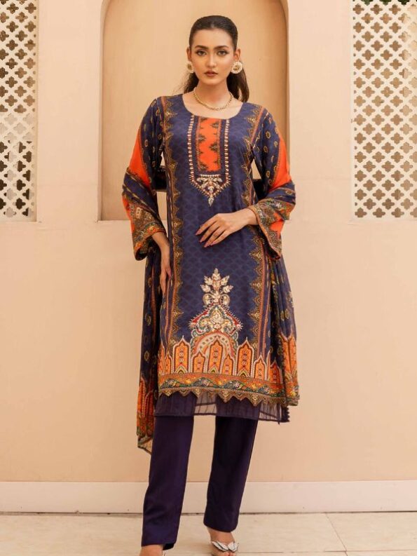 Quzey DSZC 2456 - Navy Blue